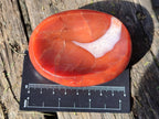 Polished Carnelian Agate Gemstone Bowls x 12 From Madagascar - Toprock Gemstones and Minerals 