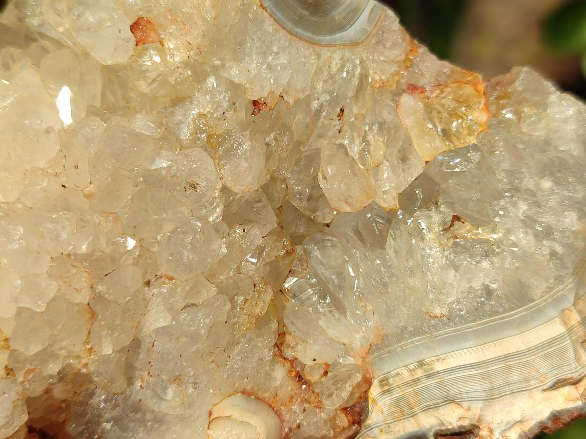 Natural Stalagmitic Agate with Cristobalite x 2 From Didi, Madagascar - Toprock Gemstones and Minerals 