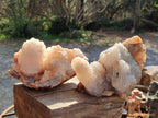 Natural Stalagmitic Agate with Cristobalite x 2 From Didi, Madagascar - Toprock Gemstones and Minerals 