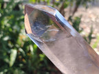 Polished Smokey Quartz Tower and Crystal x 2 From Madagascar - Toprock Gemstones and Minerals 