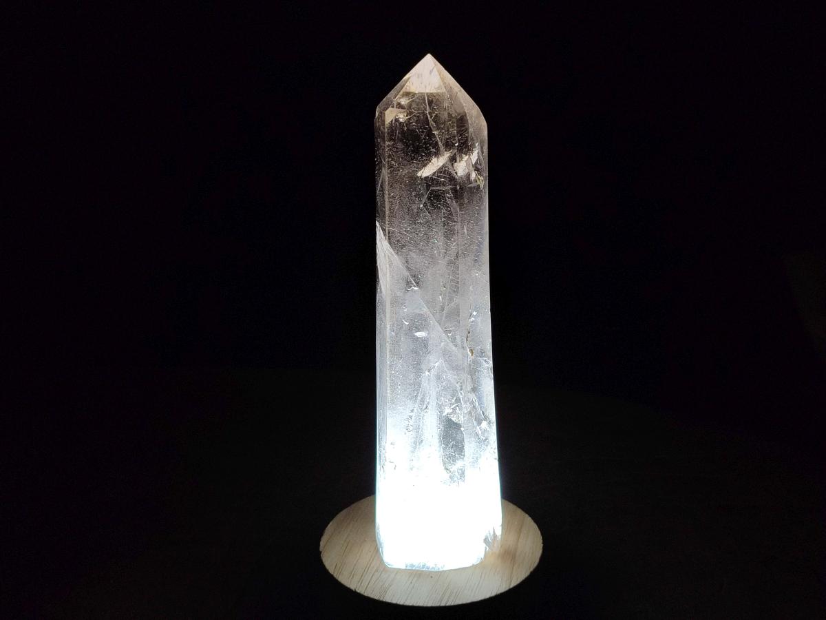 Polished Smokey Quartz Tower and Crystal x 2 From Madagascar - Toprock Gemstones and Minerals 