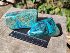 Polished Shattuckite Free Forms x 12 From Kaokoveld, Namibia - Toprock Gemstones and Minerals 