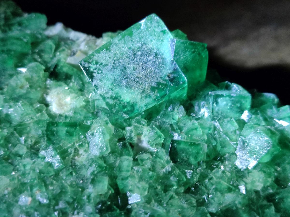 Natural Large Green Cubic Fluorite Specimen x 1 From Mandrosonoro, Madagascar - Toprock Gemstones and Minerals 