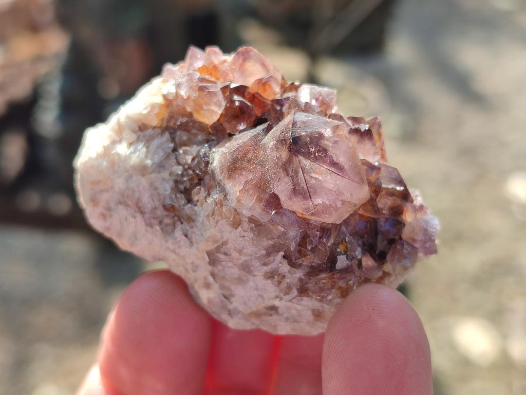 Natural Spirit Quartz and Ametrine Crystals and Clusters x 20 From Boekenhouthoek, South Africa - Toprock Gemstones and Minerals 