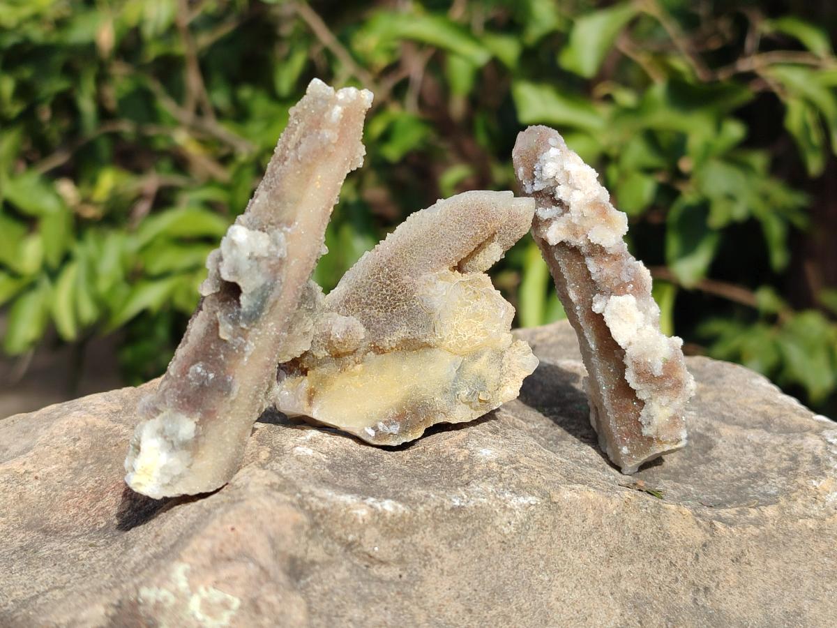 Natural Drusy Fairy Spirit Quartz Crystals x 35 From Boekenhouthoek, South Africa - Toprock Gemstones and Minerals 