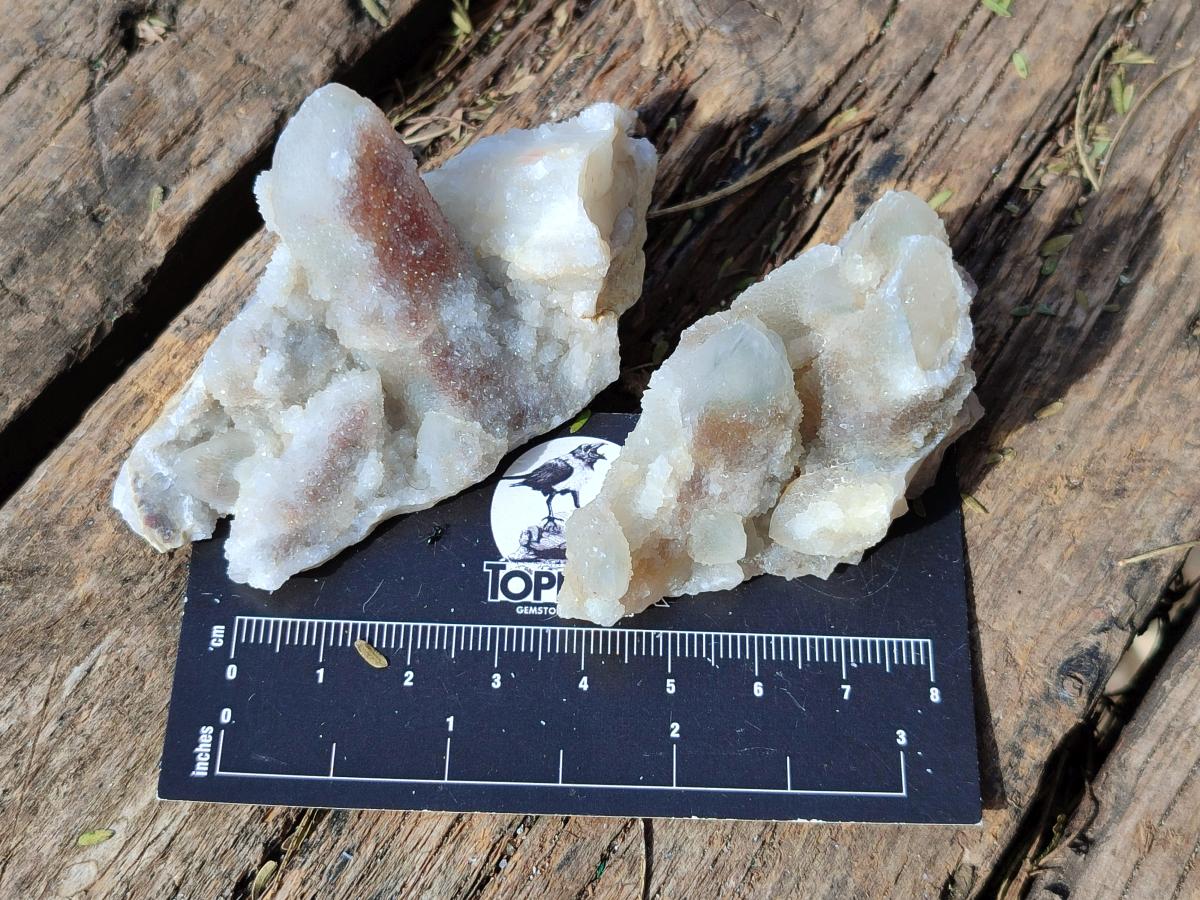 Natural Drusy Fairy Spirit Quartz Crystals x 35 From Boekenhouthoek, South Africa - Toprock Gemstones and Minerals 