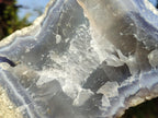 Natural Blue Lace Agate Specimens x 4 From Nsanje, Malawi - Toprock Gemstones and Minerals 