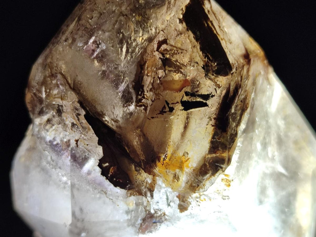 Polished Smokey Quartz Display Crystals x 2 From Madagascar - Toprock Gemstones and Minerals 