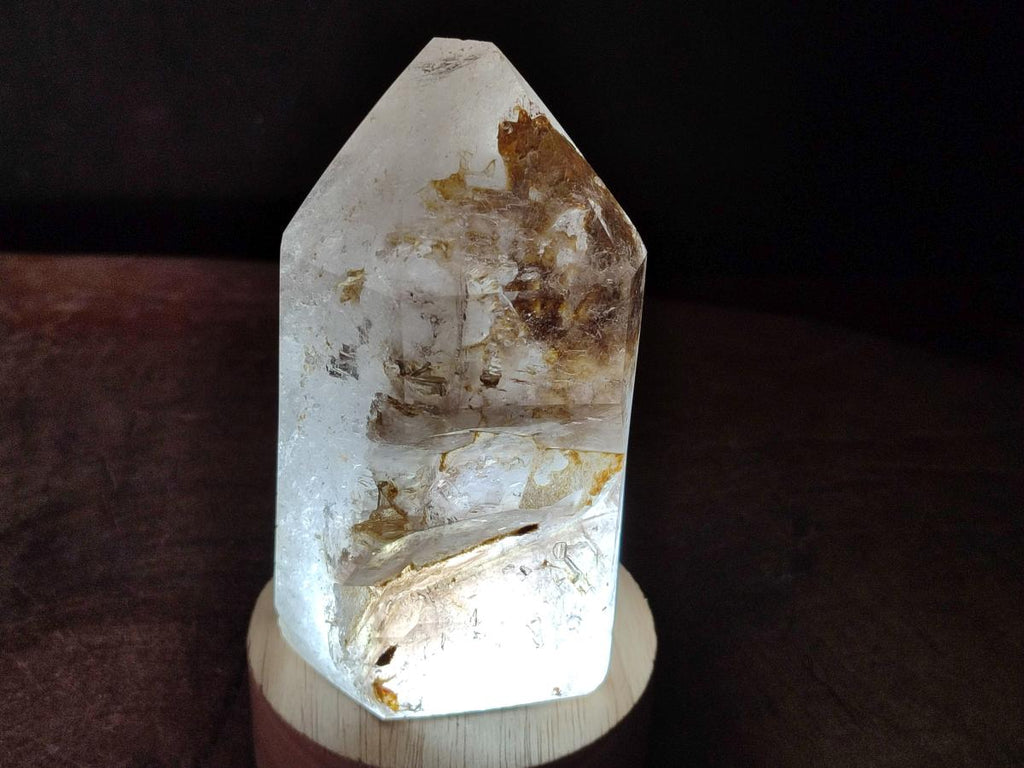 Polished Smokey Quartz Display Crystals x 2 From Madagascar - Toprock Gemstones and Minerals 