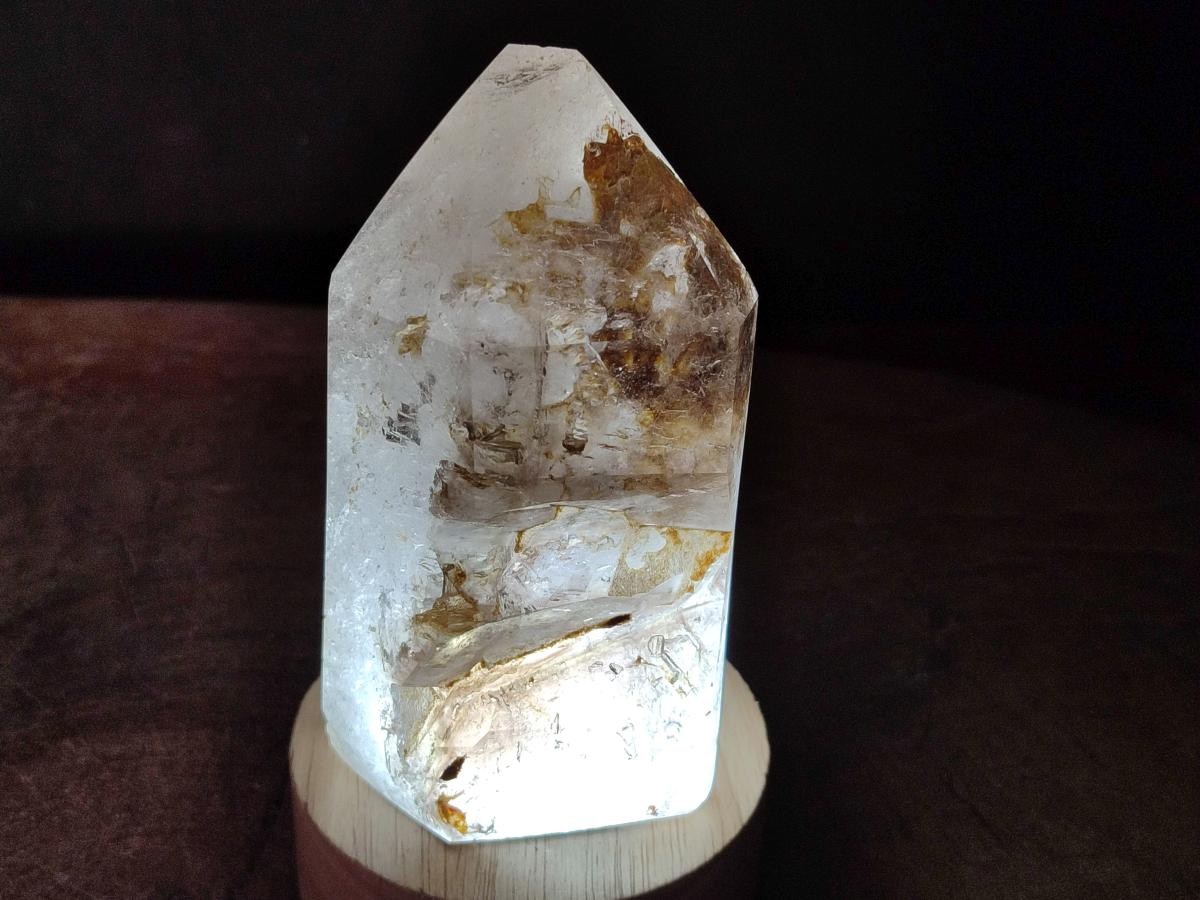 Polished Smokey Quartz Display Crystals x 2 From Madagascar - Toprock Gemstones and Minerals 