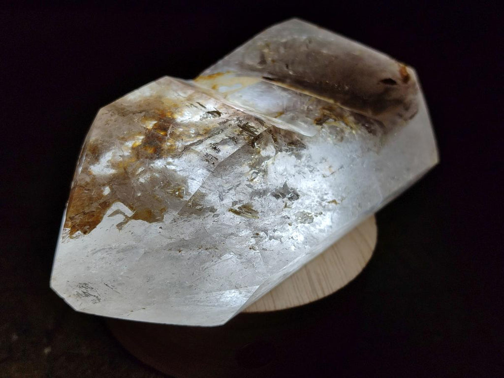 Polished Smokey Quartz Display Crystals x 2 From Madagascar - Toprock Gemstones and Minerals 