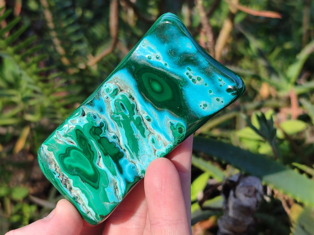 Polished Malacolla Free Forms x 12 From Kulukuluku, Congo - Toprock Gemstones and Minerals 