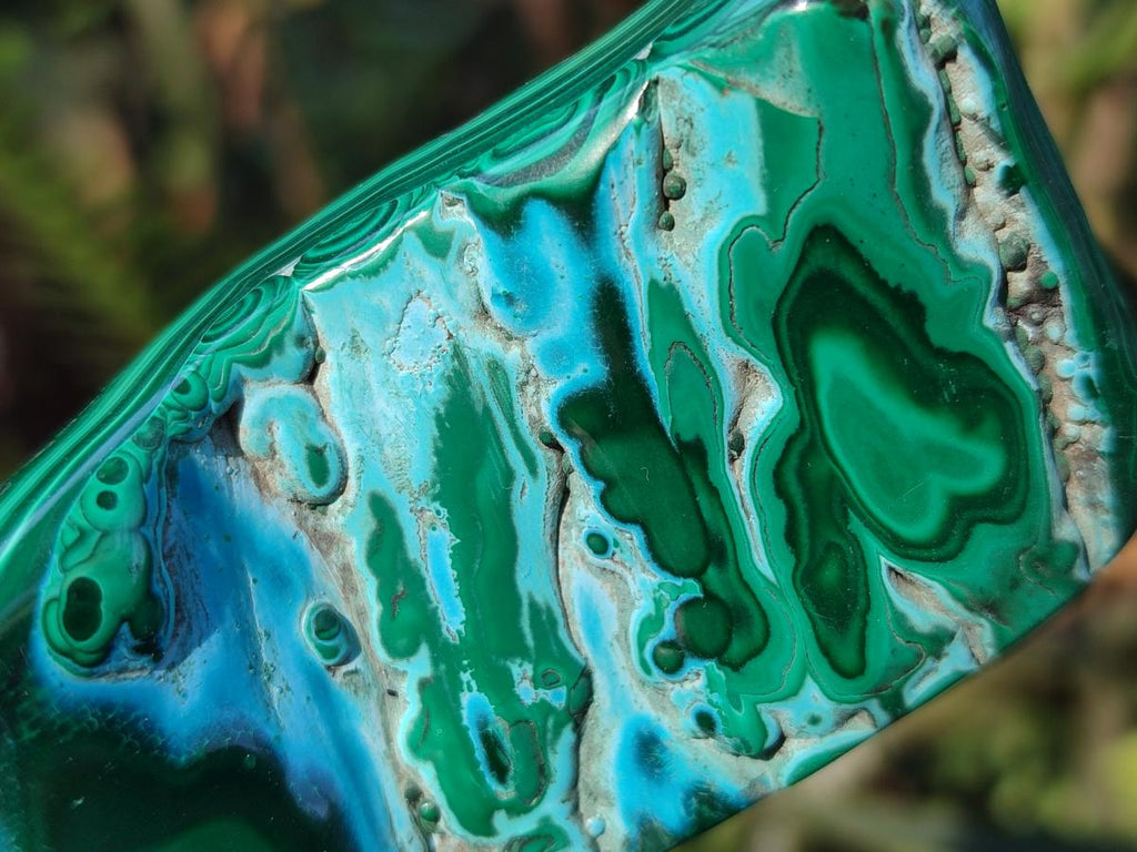 Polished Malacolla Free Forms x 12 From Kulukuluku, Congo - Toprock Gemstones and Minerals 