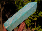 Polished Amazonite Display Crystals x 2 From Madagascar - Toprock Gemstones and Minerals 