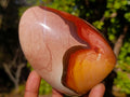 Polished Polychrome Jasper Standing Display Pieces x 2 From NW Coast, Madagascar - Toprock Gemstones and Minerals 