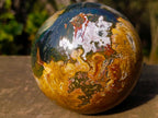 Polished Large Ocean Jasper Sphere x 1 From Northwest Coast, Madagascar - Toprock Gemstones and Minerals 