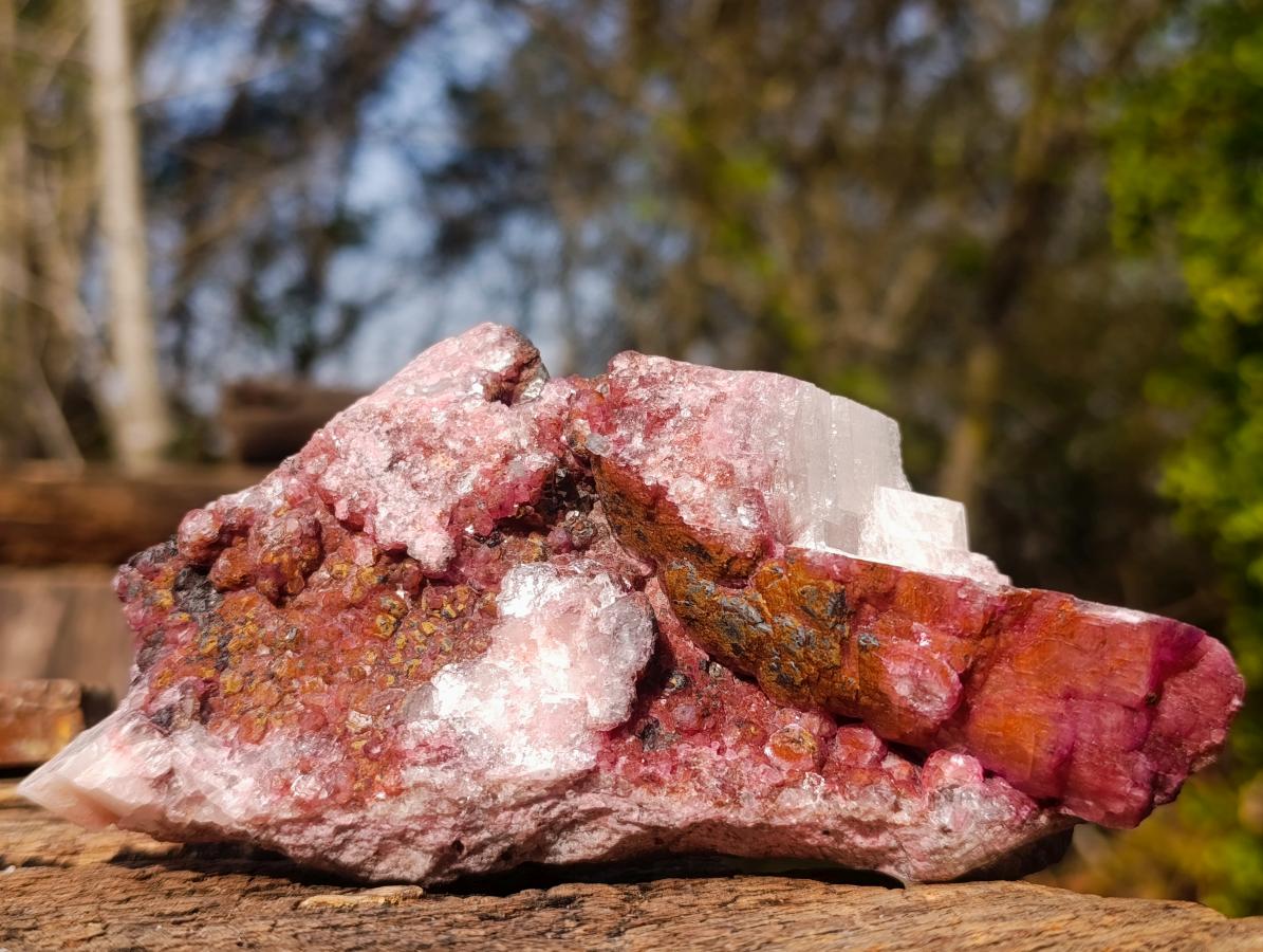 Natural Spherocobaltite Specimens x 2 From Musonoi Mine, Congo - Toprock Gemstones and Minerals 