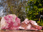 Natural Spherocobaltite Specimens x 2 From Musonoi Mine, Congo - Toprock Gemstones and Minerals 