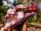Natural Spherocobaltite Specimens x 2 From Musonoi Mine, Congo - Toprock Gemstones and Minerals 