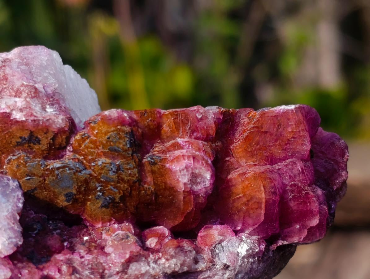 Natural Spherocobaltite Specimens x 2 From Musonoi Mine, Congo - Toprock Gemstones and Minerals 