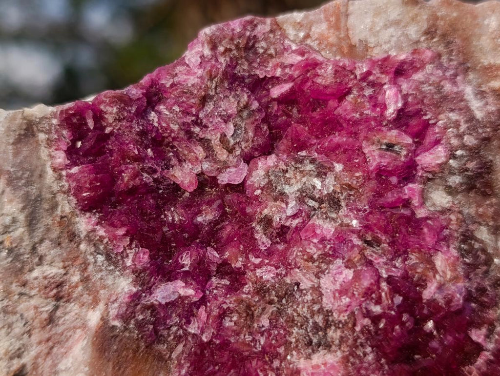 Natural Spherocobaltite Specimens x 2 From Musonoi Mine, Congo - Toprock Gemstones and Minerals 