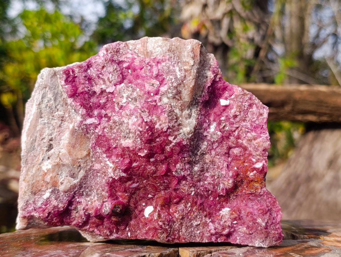 Natural Spherocobaltite Specimens x 2 From Musonoi Mine, Congo - Toprock Gemstones and Minerals 