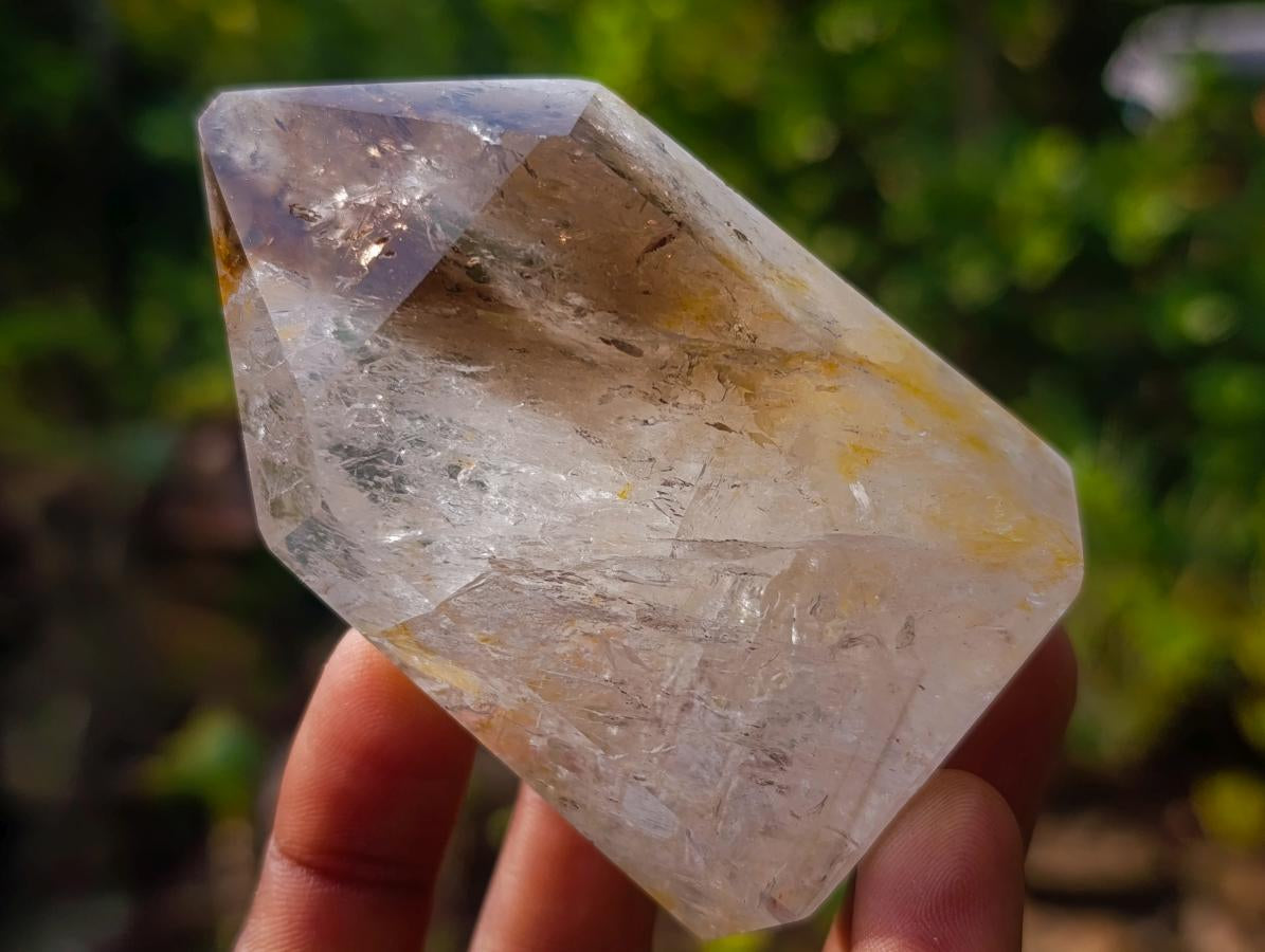 Polished Smokey Quartz Crystals x 6 From Madagascar - Toprock Gemstones and Minerals 