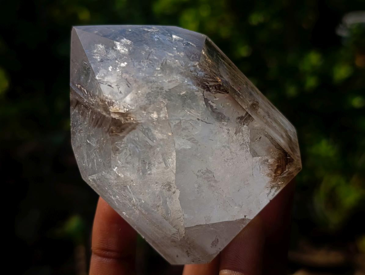 Polished Smokey Quartz Crystals x 6 From Madagascar - Toprock Gemstones and Minerals 