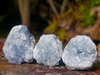 Natural Blue Celestite Specimens x 20 From Sakoany, Madagascar - Toprock Gemstones and Minerals 