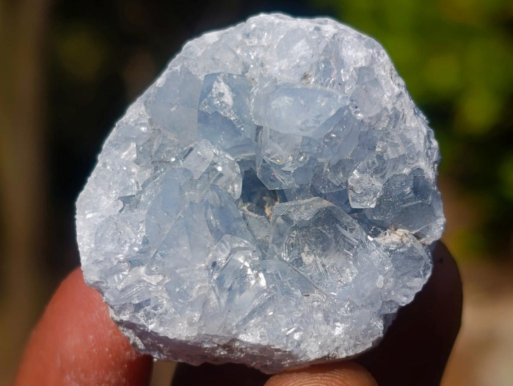 Natural Blue Celestite Specimens x 20 From Sakoany, Madagascar - Toprock Gemstones and Minerals 
