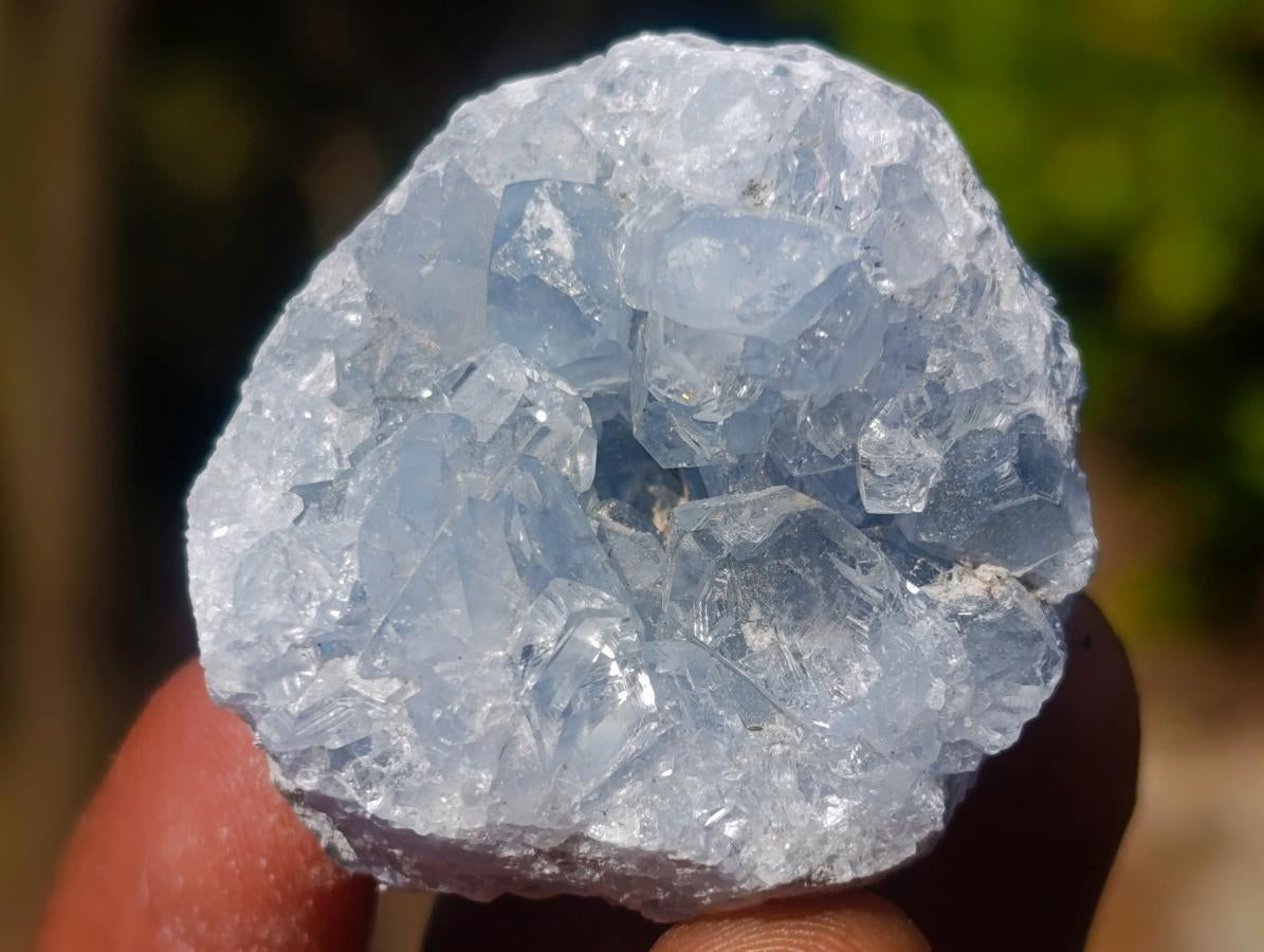 Natural Blue Celestite Specimens x 20 From Sakoany, Madagascar - Toprock Gemstones and Minerals 