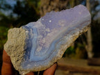 Natural Blue Lace Agate Specimens x 12 From Nsanje, Malawi - Toprock Gemstones and Minerals 