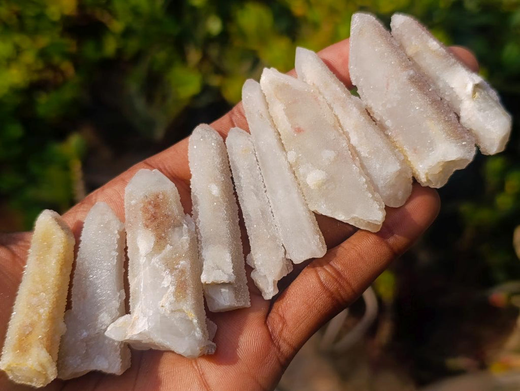 Natural Spirit Quartz Crystals x 70 From Boekenhouthoek, South Africa - Toprock Gemstones and Minerals 