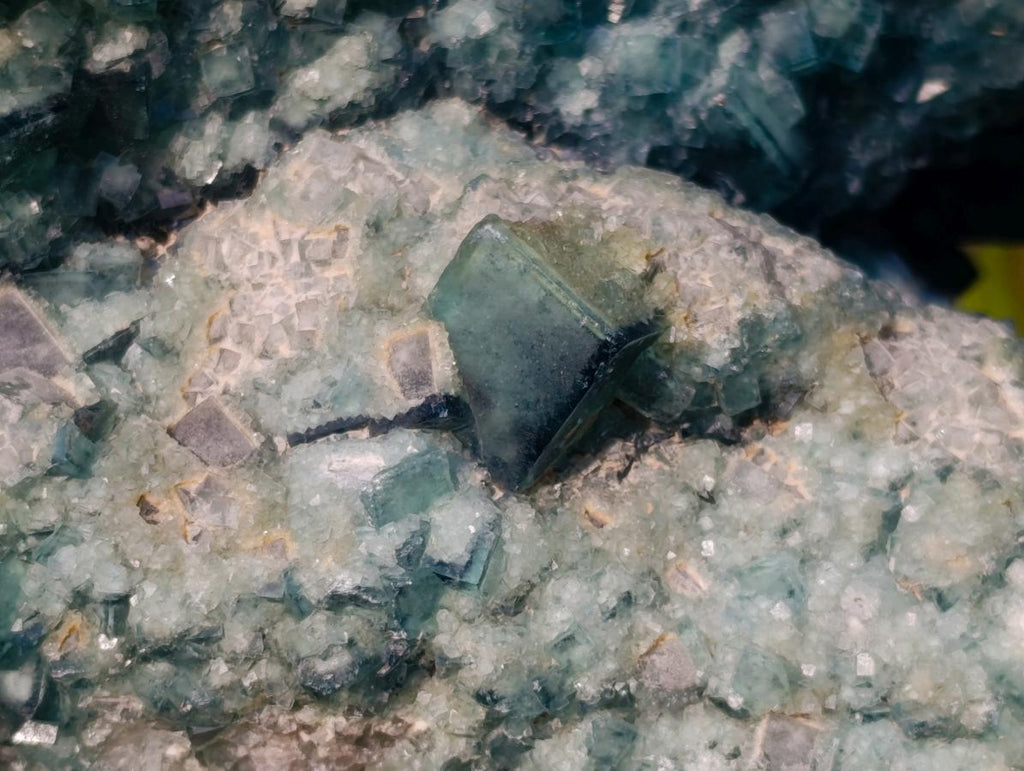 Natural Large Green Cubic Fluorite Specimen x 1 From Mandrosonoro, Madagascar - Toprock Gemstones and Minerals 