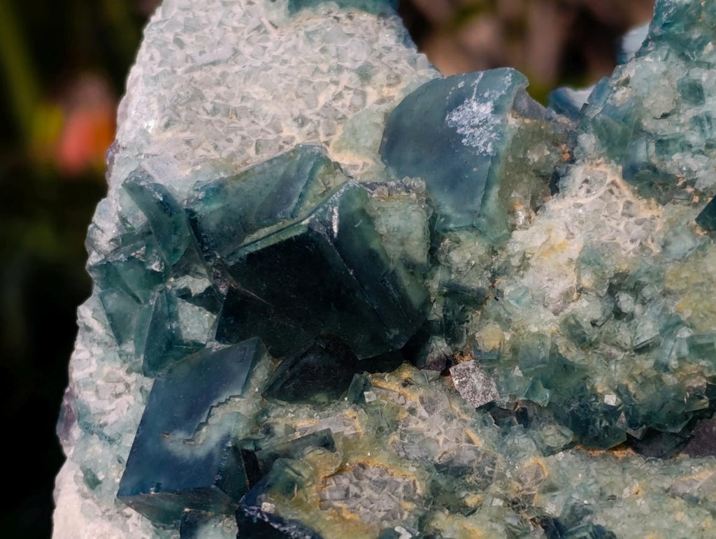 Natural Large Green Cubic Fluorite Specimen x 1 From Mandrosonoro, Madagascar - Toprock Gemstones and Minerals 