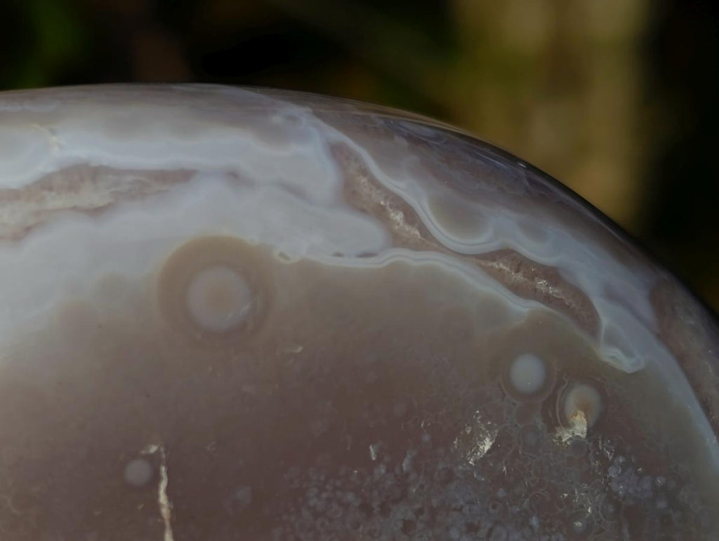 Polished Agate Amethyst Geodes Standing Display Pieces x 4 From Maintirano, Madagascar - Toprock Gemstones and Minerals 