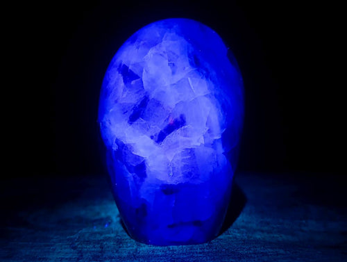 Polished Watermelon Fluorite Standing Display Pieces x 3 From Uis, Namibia - Toprock Gemstones and Minerals 