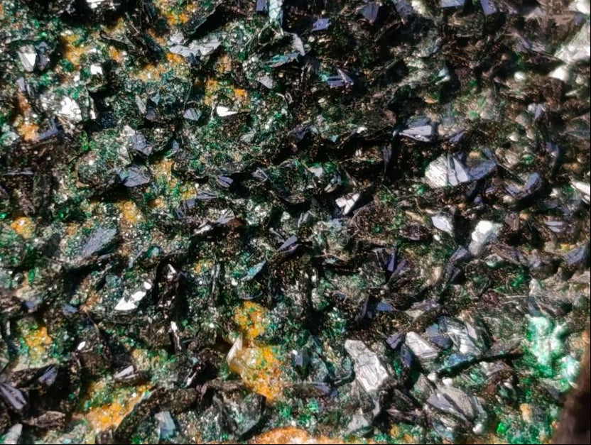 Natural Crystalline Malachite Specimens x 4 From Tenke Fungurume, Congo - Toprock Gemstones and Minerals 