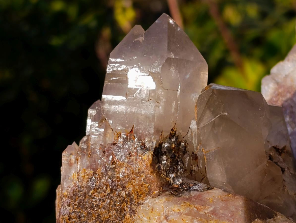 Natural XL Hematoid Quartz Cluster x 1 From Zambia - Toprock Gemstones and Minerals 