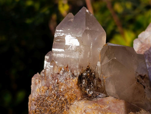Natural XL Hematoid Quartz Cluster x 1 From Zambia - Toprock Gemstones and Minerals 