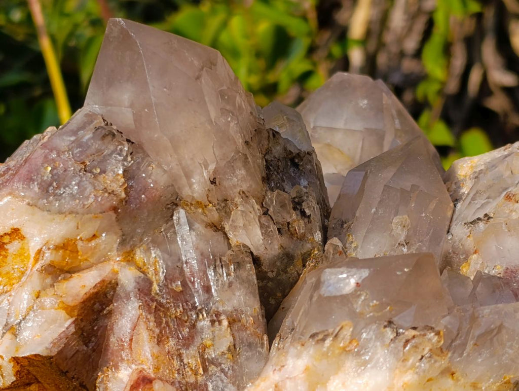 Natural XL Hematoid Quartz Cluster x 1 From Zambia - Toprock Gemstones and Minerals 