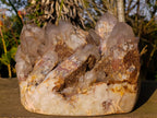 Natural XL Hematoid Quartz Cluster x 1 From Zambia - Toprock Gemstones and Minerals 