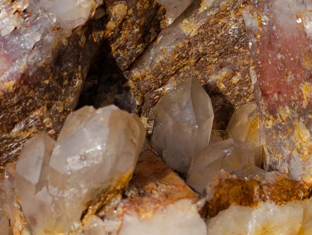 Natural XL Hematoid Quartz Cluster x 1 From Zambia - Toprock Gemstones and Minerals 