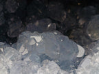 Natural Blue Celestite Geode Specimens x 2 From Sakoany, Madagascar - Toprock Gemstones and Minerals 
