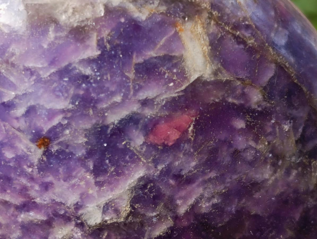 Polished Lepidolite Standing Display Pieces x 3 From Ambatondrazaka, Madagascar - Toprock Gemstones and Minerals 