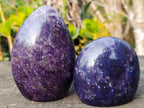 Polished Lepidolite Standing Display Pieces x 3 From Ambatondrazaka, Madagascar - Toprock Gemstones and Minerals 