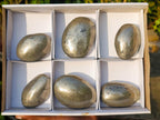 Polished Basalt Pharaoh Stone Free Forms x 6 From Iron Duke Mine, Zimbabwe - Toprock Gemstones and Minerals 