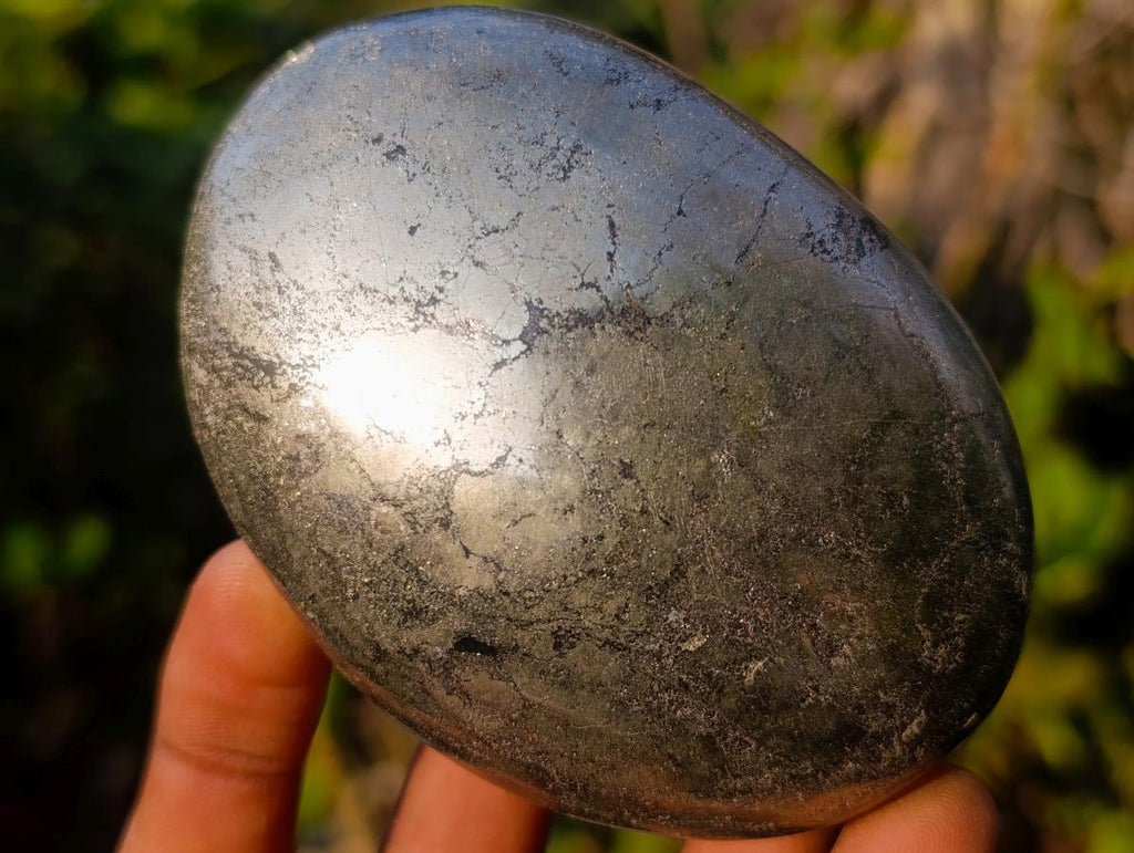 Polished Basalt Pharaoh Stone Free Forms x 6 From Iron Duke Mine, Zimbabwe - Toprock Gemstones and Minerals 