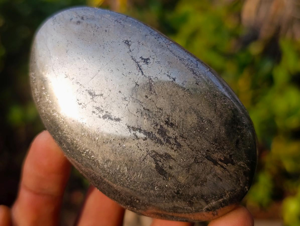 Polished Basalt Pharaoh Stone Free Forms x 6 From Iron Duke Mine, Zimbabwe - Toprock Gemstones and Minerals 