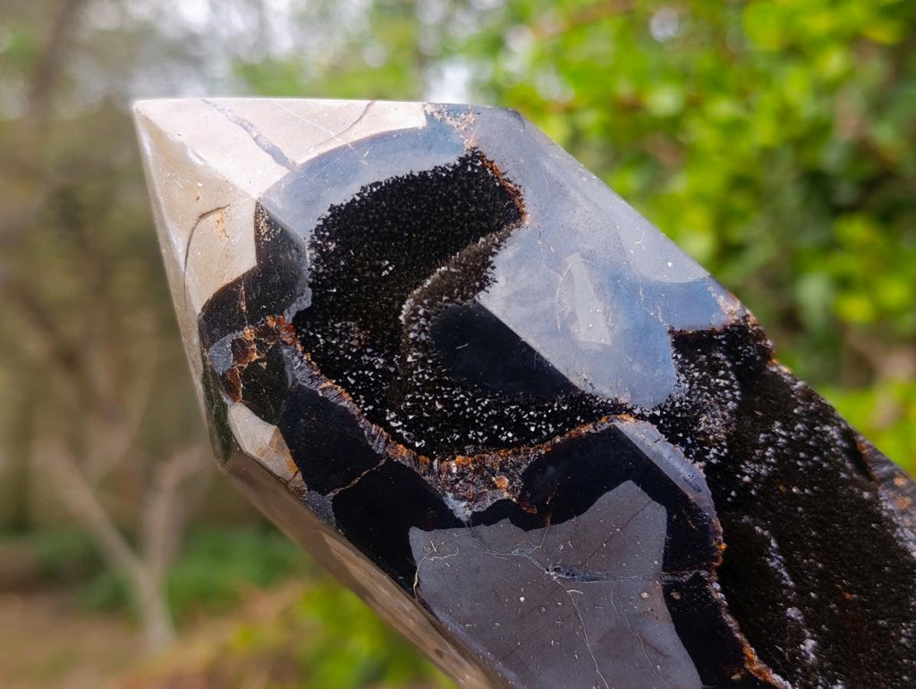 Polished Large Septerye Sauvage Tower x 1 From Mahajanga, Madagascar - Toprock Gemstones and Minerals 